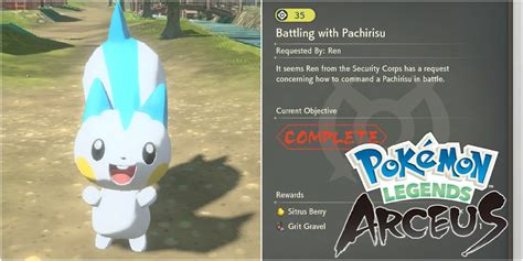Pokemon Legends Arceus Pachirisu .